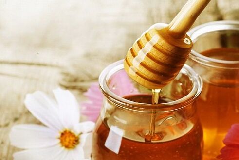 miel et noix pour la puissance